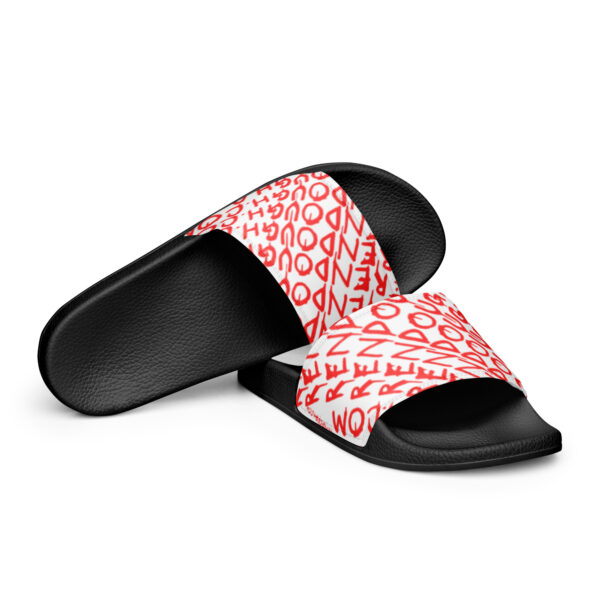 RENDOUGH.COM Women's slides - Image 2